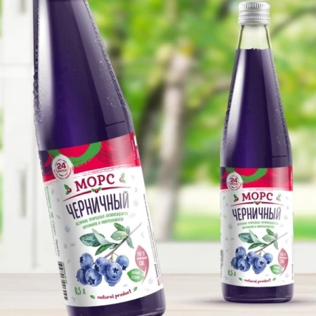 Морс черничный 0,5