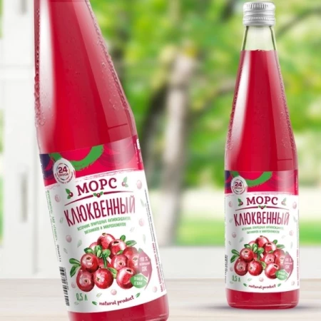 Морс клюквенный 0,5