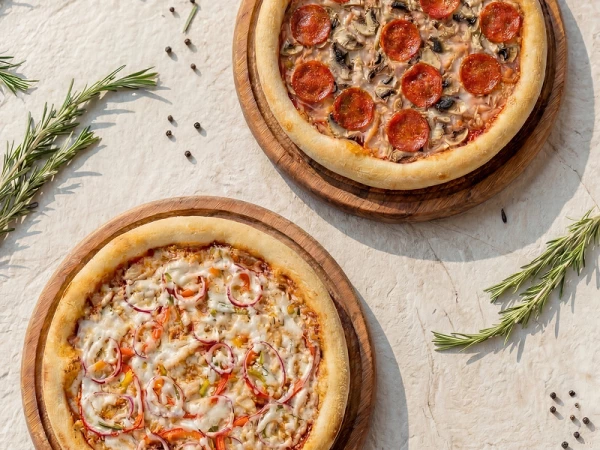 Комбо 2 пиццы 32 см Жульен, Аля-Руссо