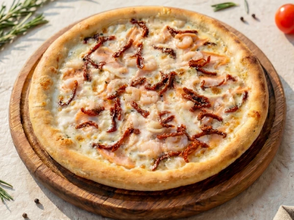 Пицца Сливочный Лосось