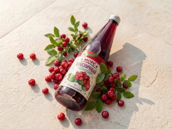 Морс брусничный 0,5