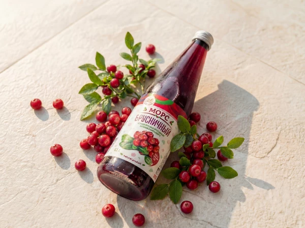 Морс брусничный 0,5