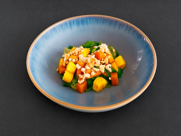 Пряная тыква с манго