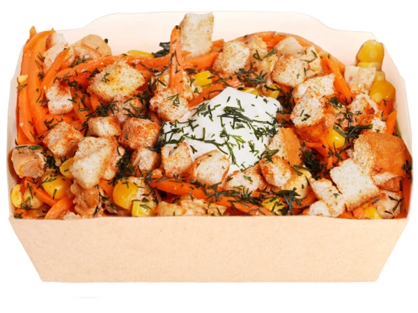 Салат "Морковь по-Корейски с Курицей"