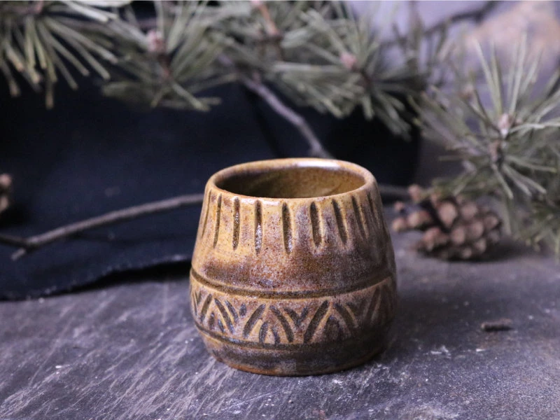 Подсвечник-стопка "Знойный тигр", 6 см