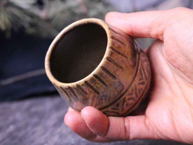 Подсвечник-стопка "Знойный тигр", 6 см