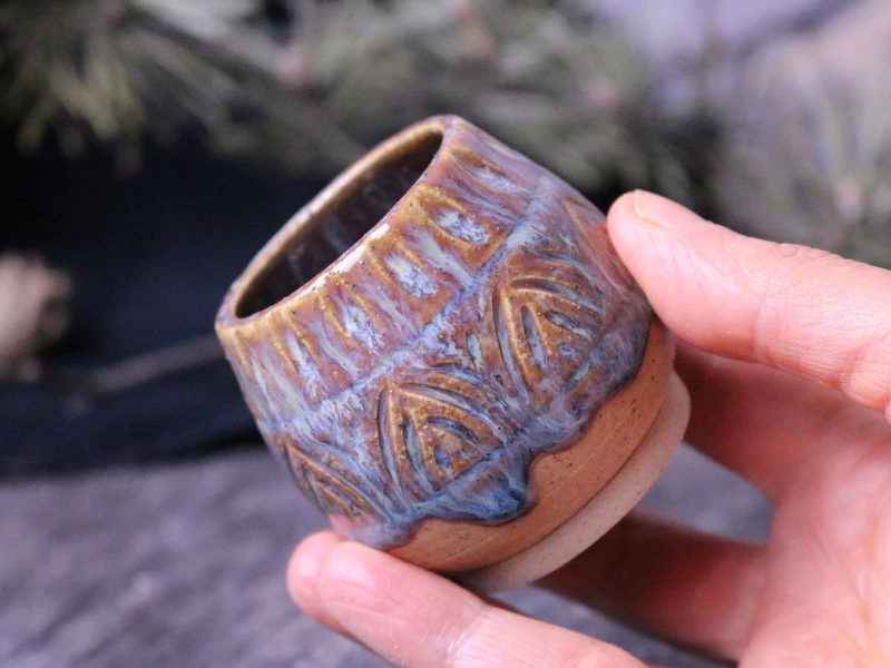 Подсвечник-стопка "Северное сияние", 6 см