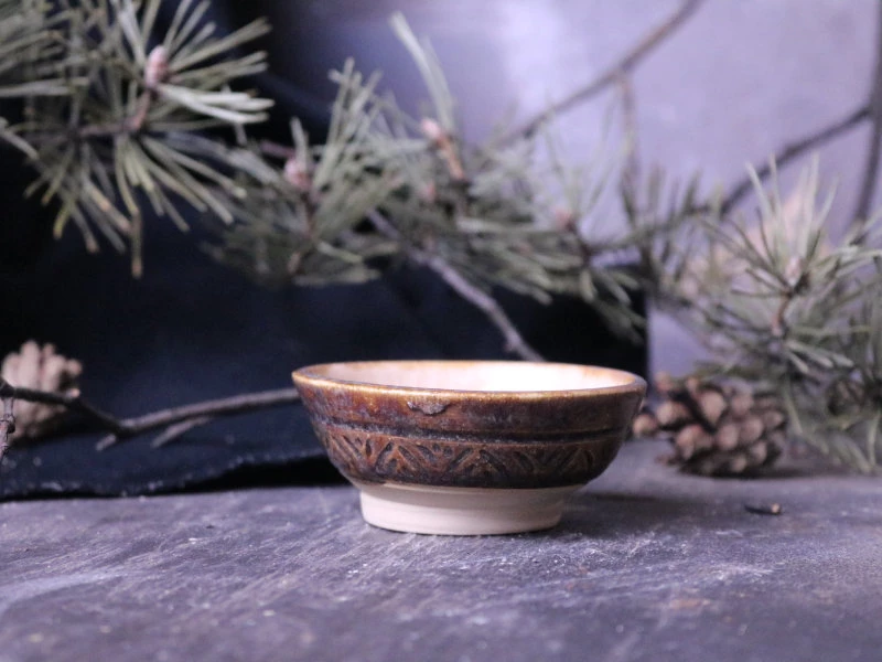 Пиала мини "Снежная карамель", 6 см