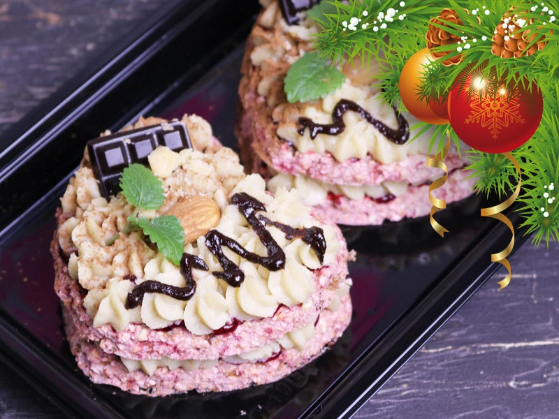 Пирожное "Сердечко" клубничное, шт.