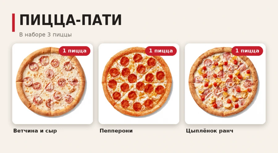 набор ПИЦЦА- ПАТИ
