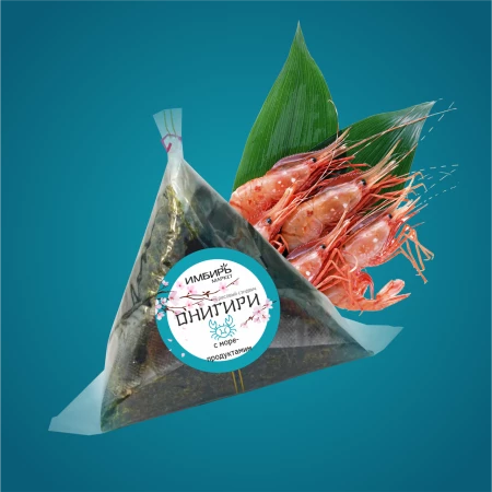 Онигири с морепродуктами