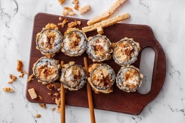 ролл Хрустящий с угрем