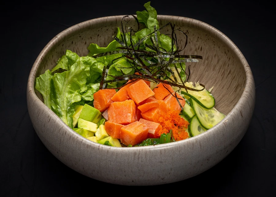 Поке с неркой Red Salmon poke