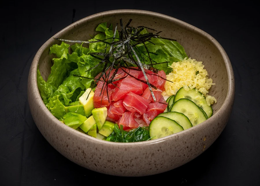 Поке с тунцом  Tuna poke