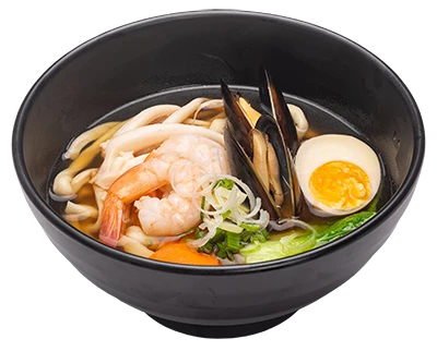 Суп Удон с морепродуктами/ Seafood Udon soup