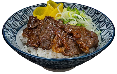 Гюдон Говядина на рисе Gyudon