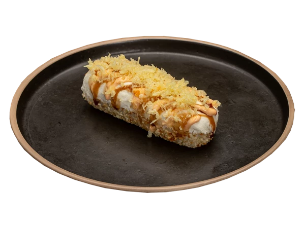 эклер ролл с креветкой темпура