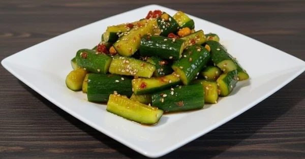 Салат БИТЫЕ ОГУРЦЫ (Азия)