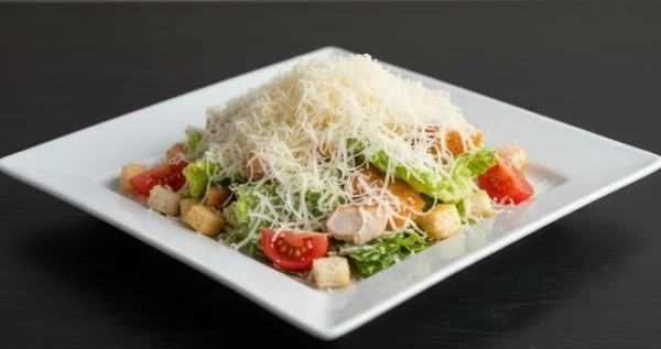 Салат Цезарь с креветками (ХОЛ)