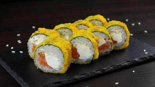 Темпура с лососем