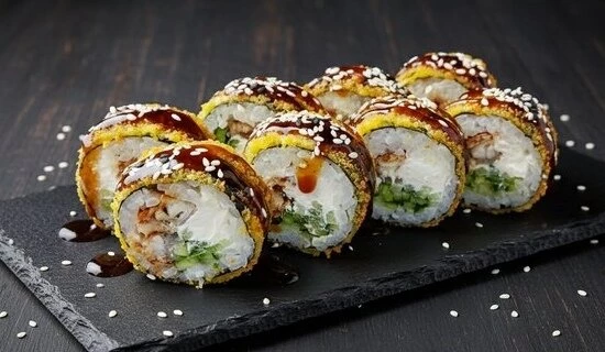 Темпура с угрем