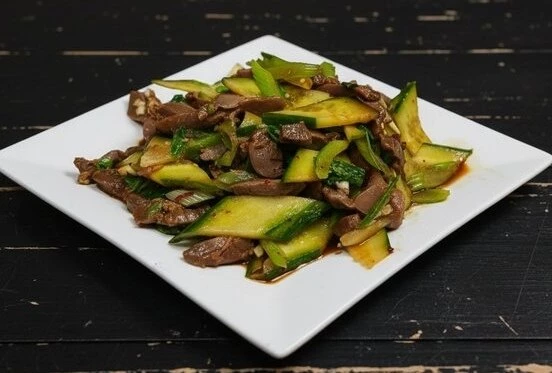 Салат С КУРИНЫМИ ЖЕЛУДКАМИ (Азия)