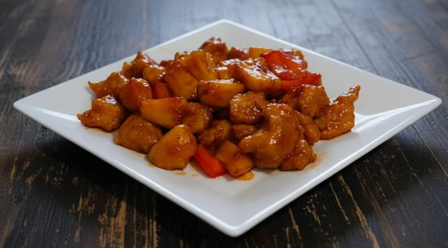 СВИНИНА С АНАНАСАМИ (Азия)