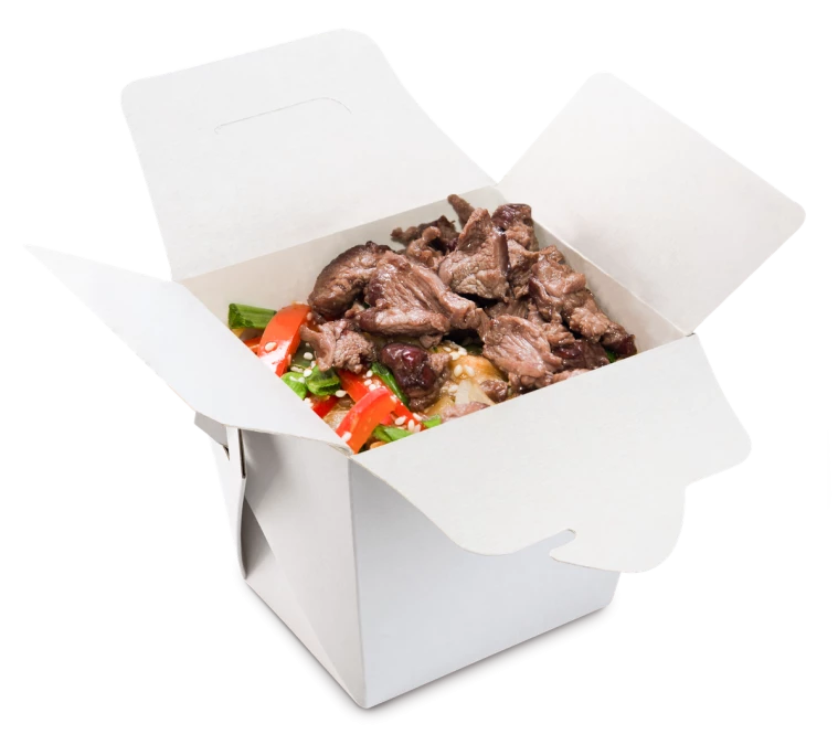 Wok с говядиной