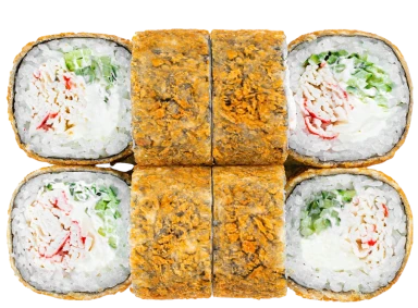 Кранч с крабом