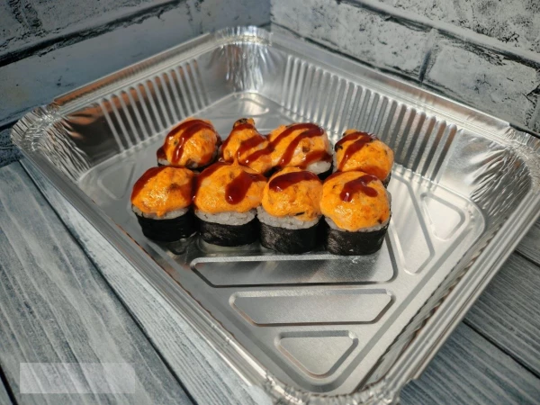 Запеченный маки с мидиями