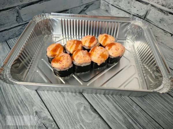 Запеченный маки с креветкой