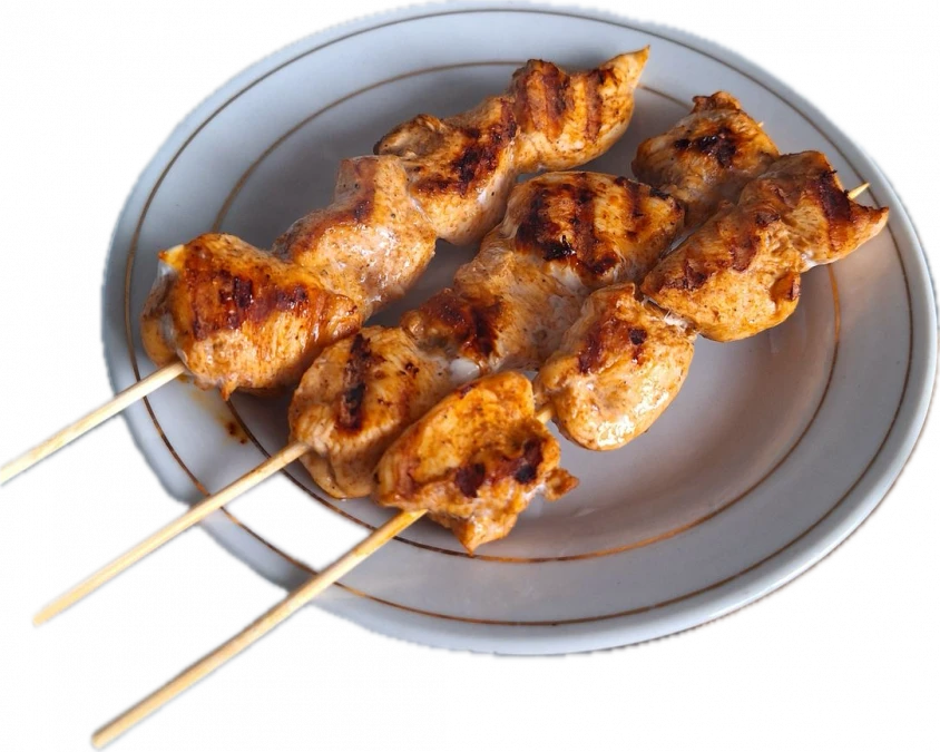 Шашлык из куриного филе 100 гр.