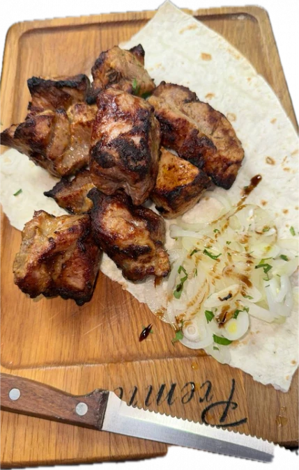 Шашлык из свинины(шея) 100 гр.