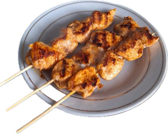 Шашлык из куриного филе 100 гр.