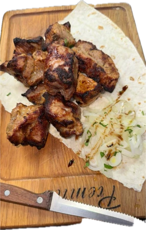 Шашлык из свинины(шея) 100 гр.