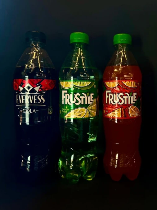 Evervess кола, 
Frustyle лайм , апельсин
