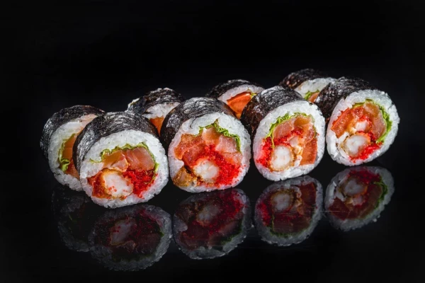 ФУТО МАКИ С КРЕВЕТКОЙ