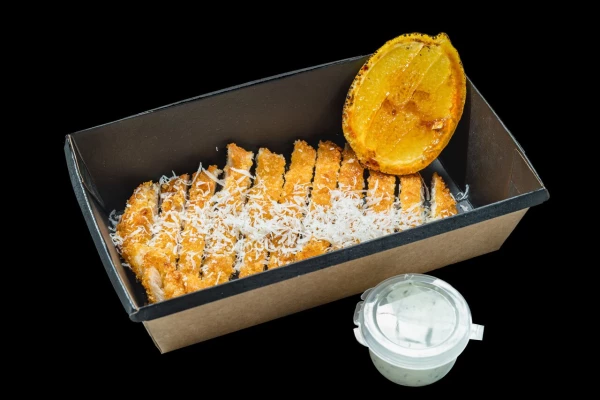 КУРИНЫЙ ШНИЦЕЛЬ С СОУСОМ ДЗАДЗЫКИ