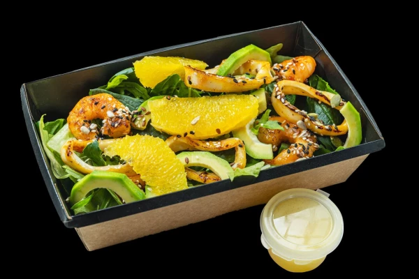 САЛАТ С МОРЕПРОДУКТАМИ