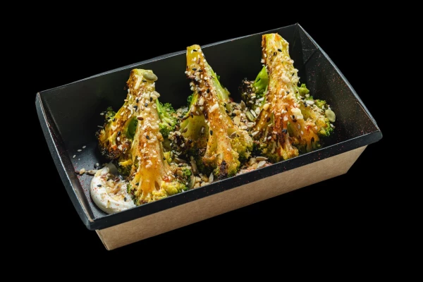 БРОККОЛИ С КРЕМОМ ИЗ ФЕТЫ