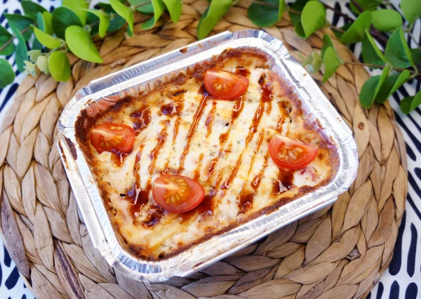Бокс с копчёной курицей и фри