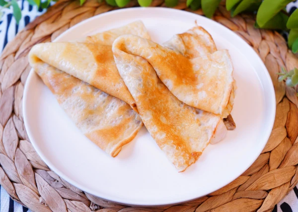 Блинчики с курицей и грибами
