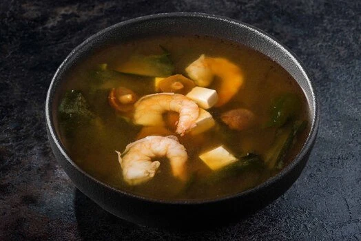 МИСО СУП С КРЕВЕТКАМИ