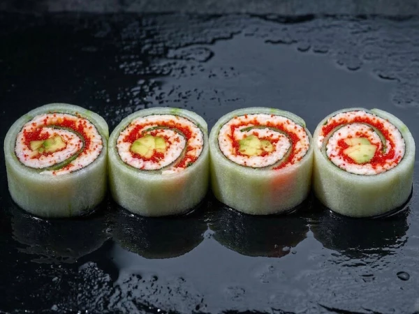 КАППА РОЛЛ СО СНЕЖНЫМ КРАБОМ