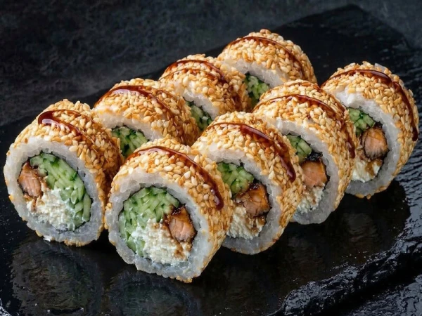 ЛОСОСЬ ТЕРИЯКИ МАКИ