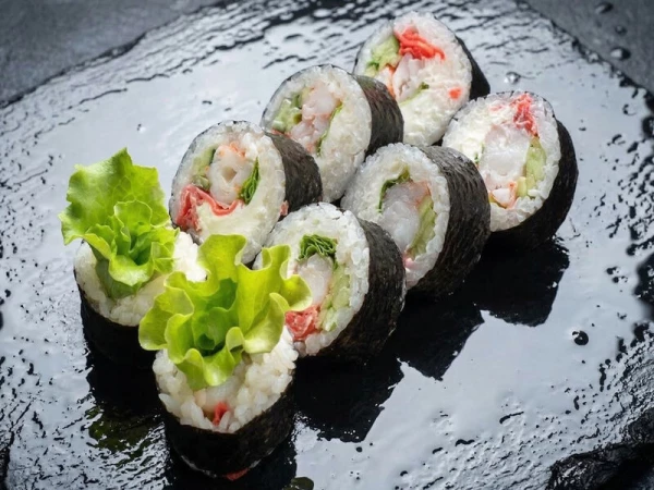 ВЕСЕННИЙ РОЛЛ С КРЕВЕТКОЙ И ИМБИРЕМ